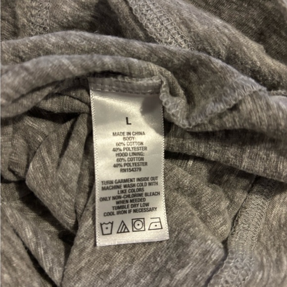 Aeropostale, Lightweight, Gray, Hoodie - Picture 8 of 8